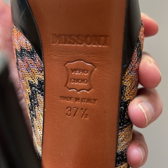 🎉HP🎉Missoni platform woven slingback heel - Picture 7 of 7